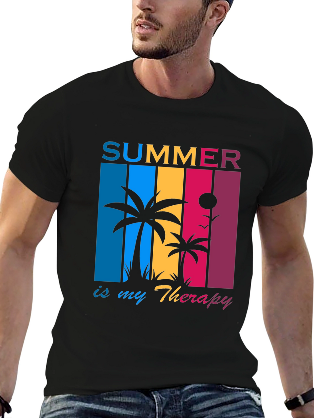 Summer Therapy Graphic T-Shirt