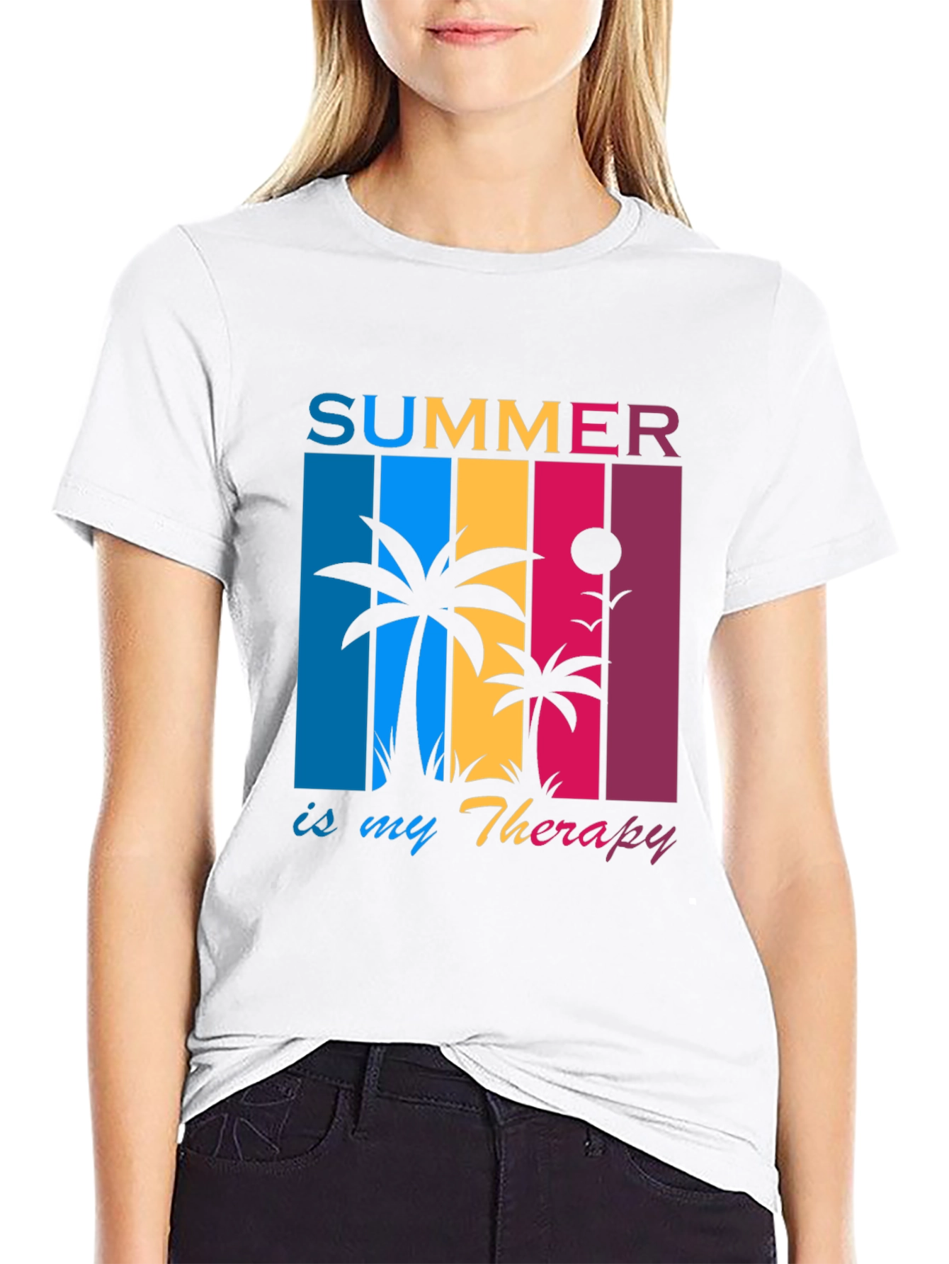 Summer Therapy Graphic T-Shirt