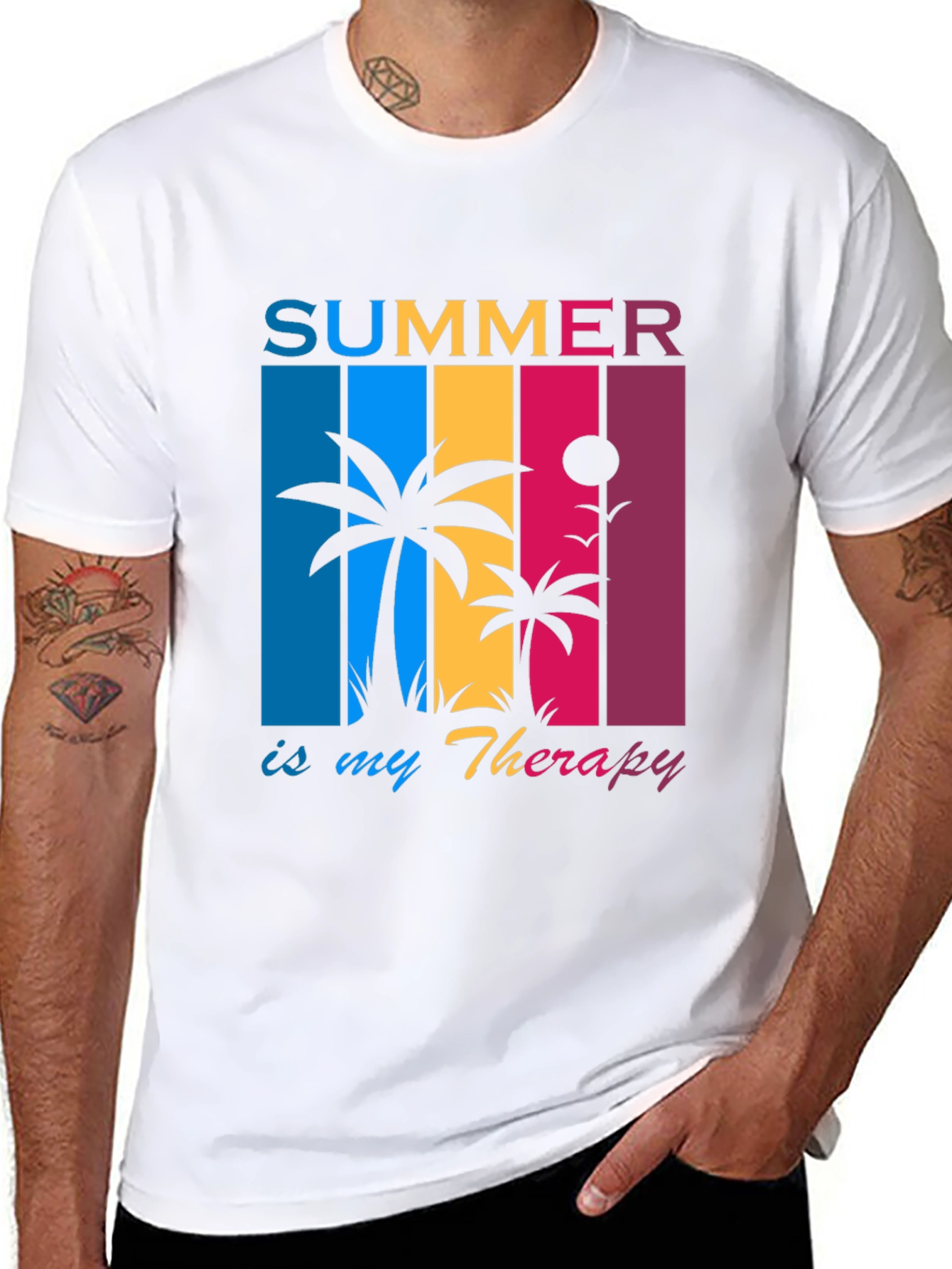 Summer Therapy Graphic T-Shirt