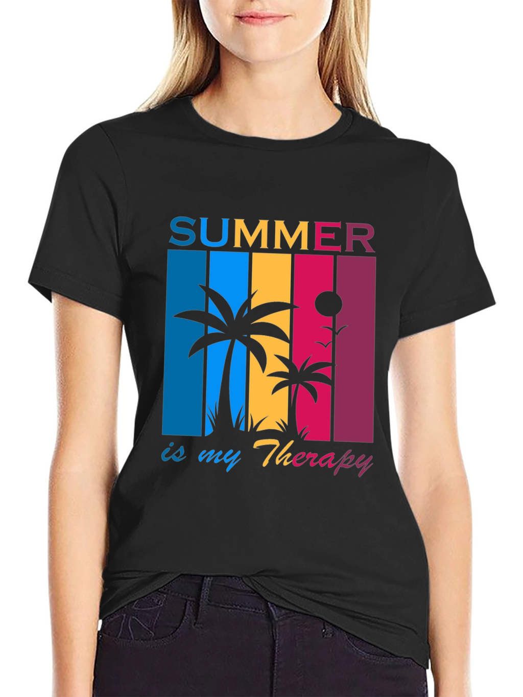 Summer Therapy Graphic T-Shirt