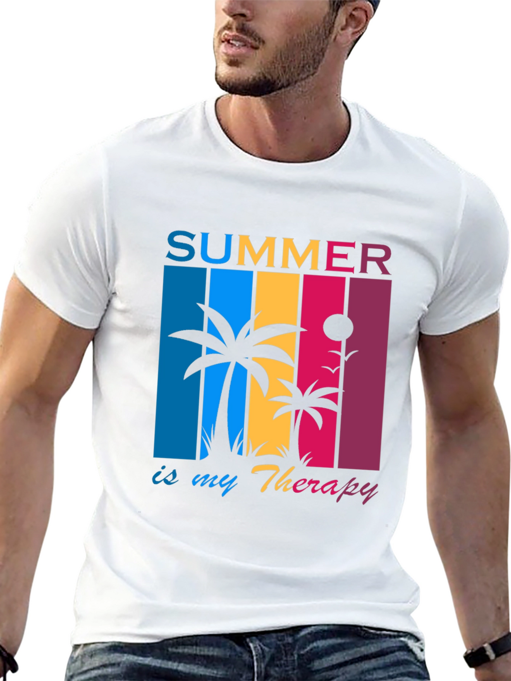Summer Therapy Graphic T-Shirt