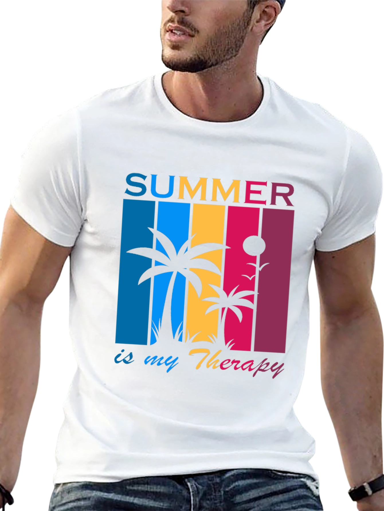 Summer Therapy Graphic T-Shirt
