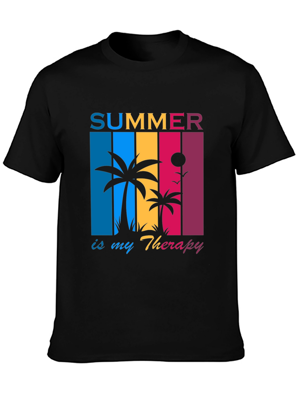 Summer Therapy Graphic T-Shirt