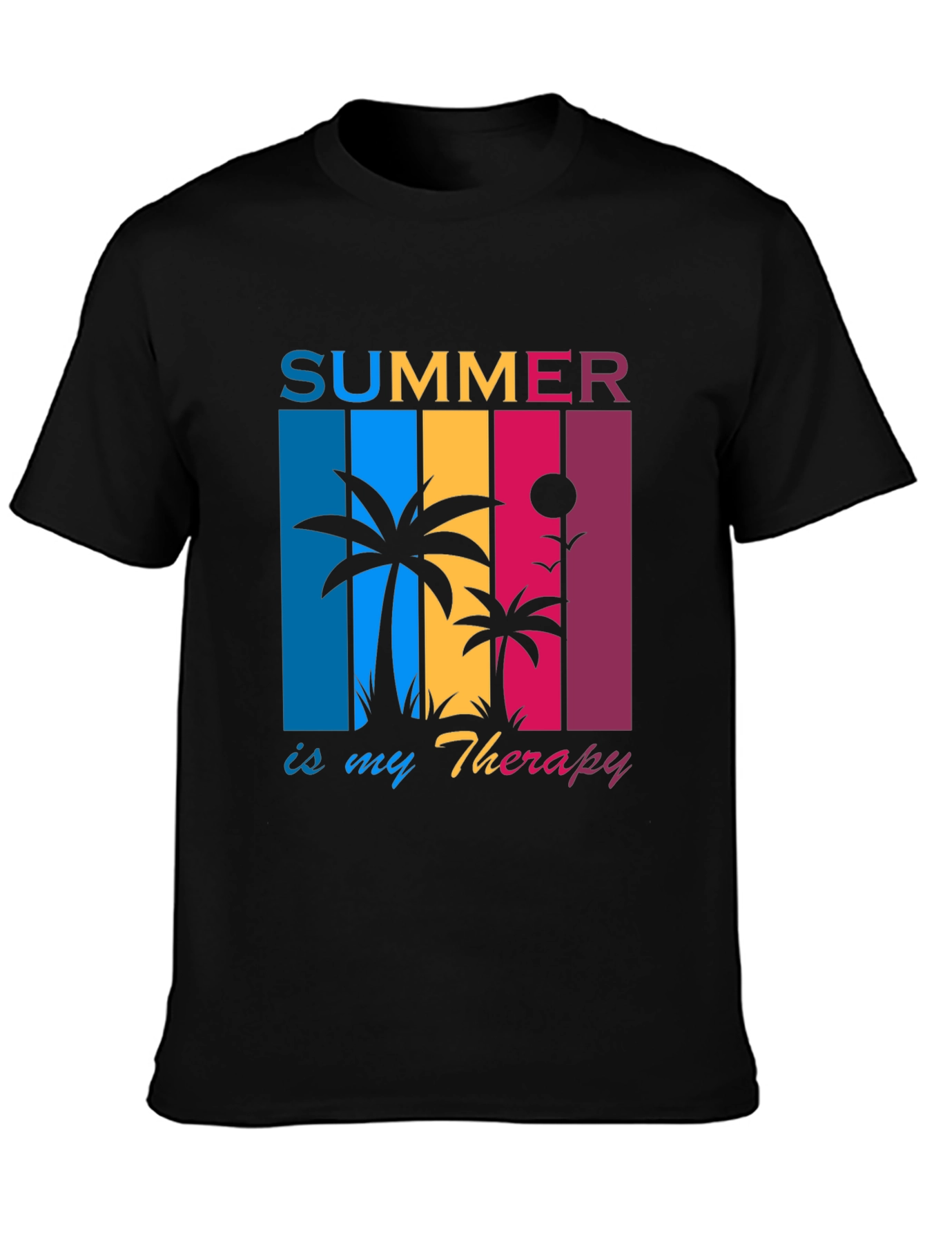 Summer Therapy Graphic T-Shirt