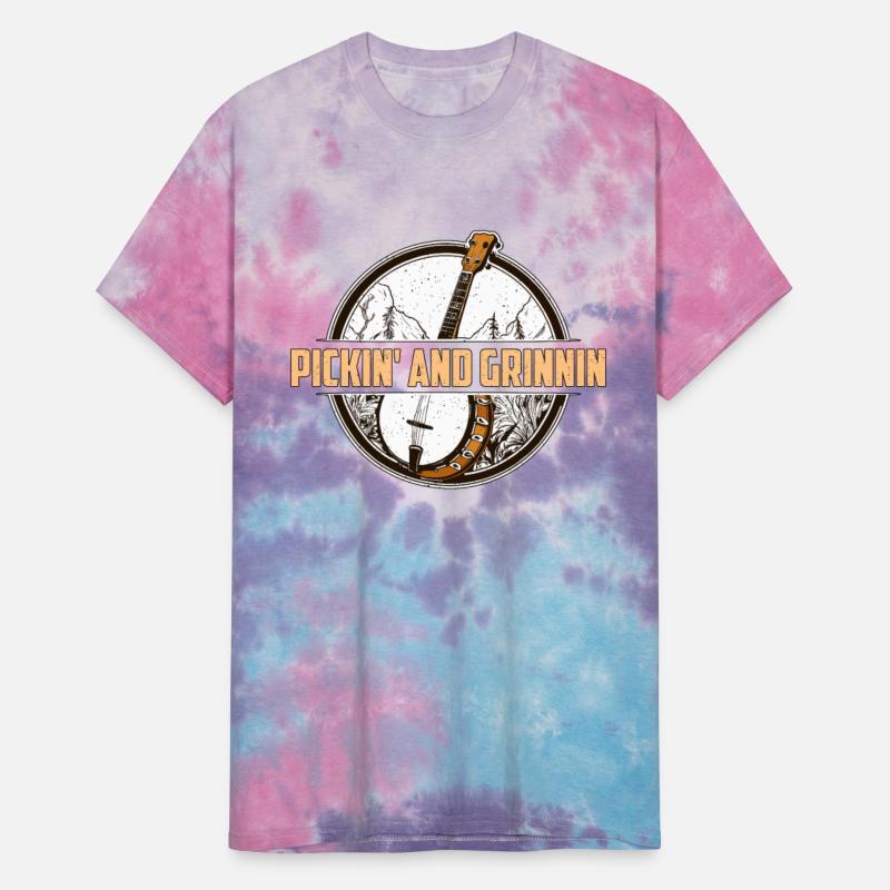 Folk Music Pickin' And Grinnin String Instrument