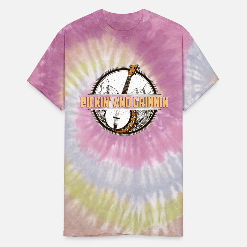 Folk Music Pickin' And Grinnin String Instrument