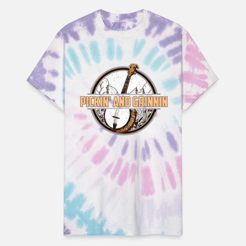 Folk Music Pickin' And Grinnin String Instrument