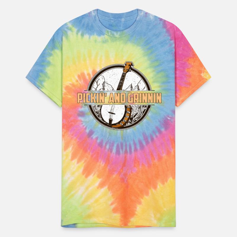 Folk Music Pickin' And Grinnin String Instrument