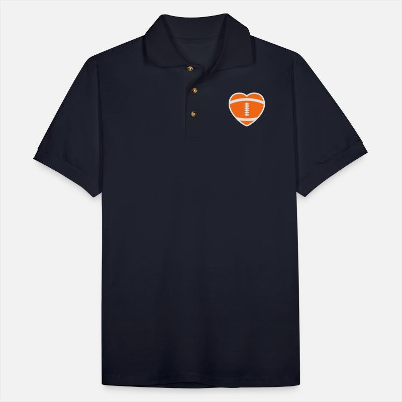 Football Rugby Heart