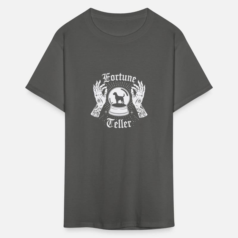 Fortune Teller With Dog Crystal Ball Magic Tarot