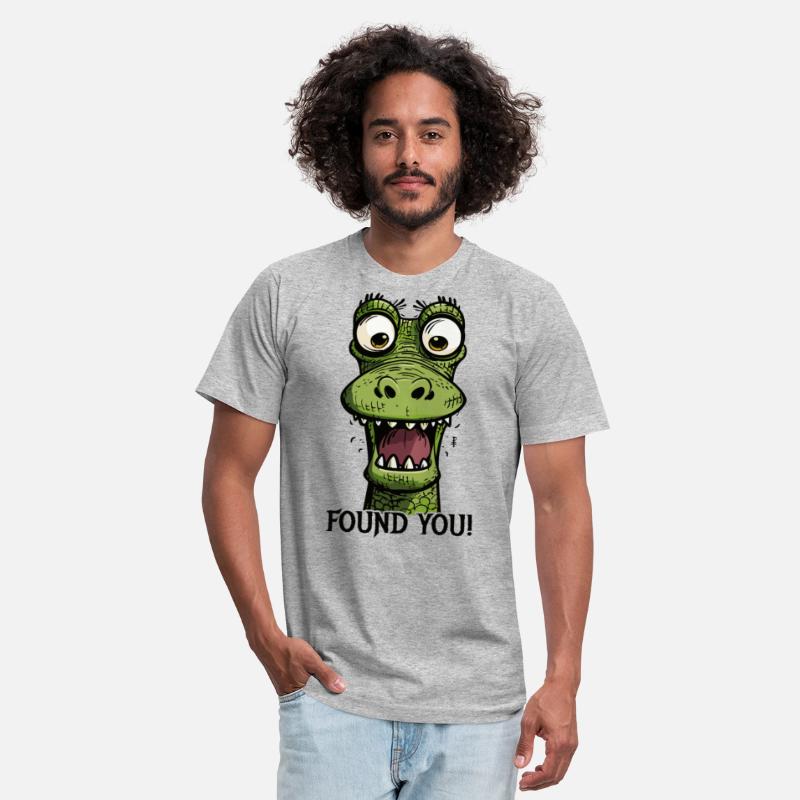 Found You! funny Cartoon Dragon Art