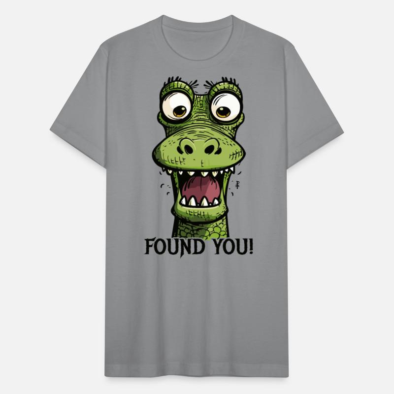Found You! funny Cartoon Dragon Art