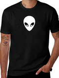 Alien Heartbeat Graphic Tee - Black T-Shirt