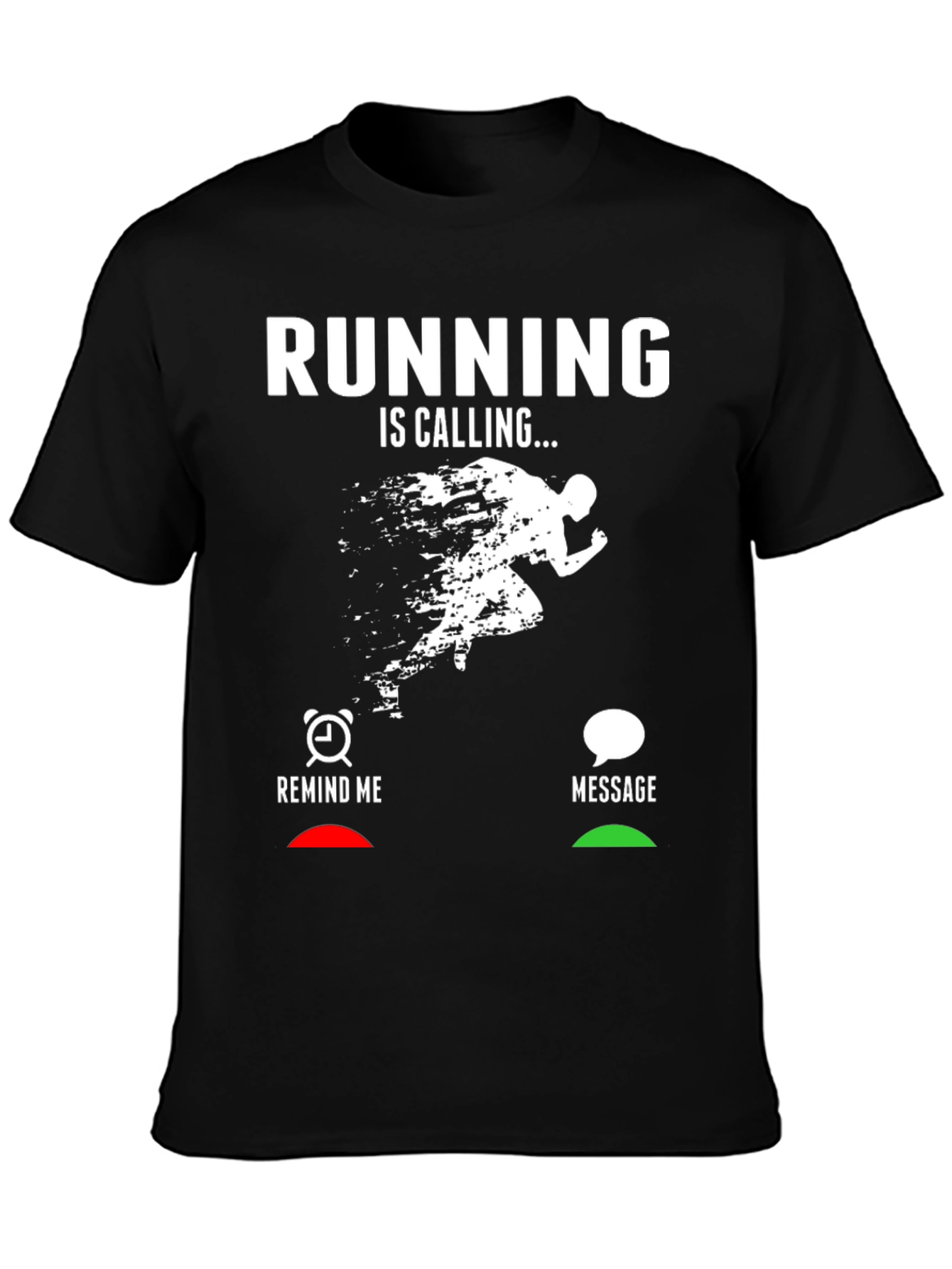 Running is Calling Graphic Tee