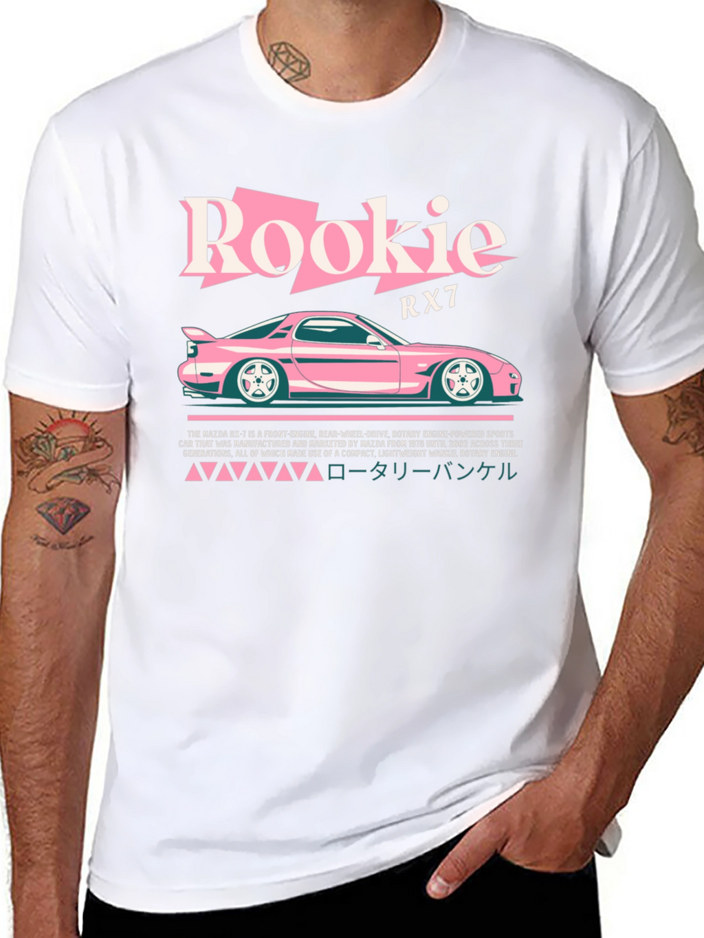 Rookie RX7 Rotary Engine T-Shirt