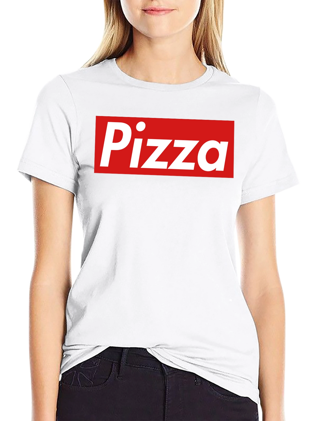 Pizza Logo T-Shirt - Classic Box Style Tee