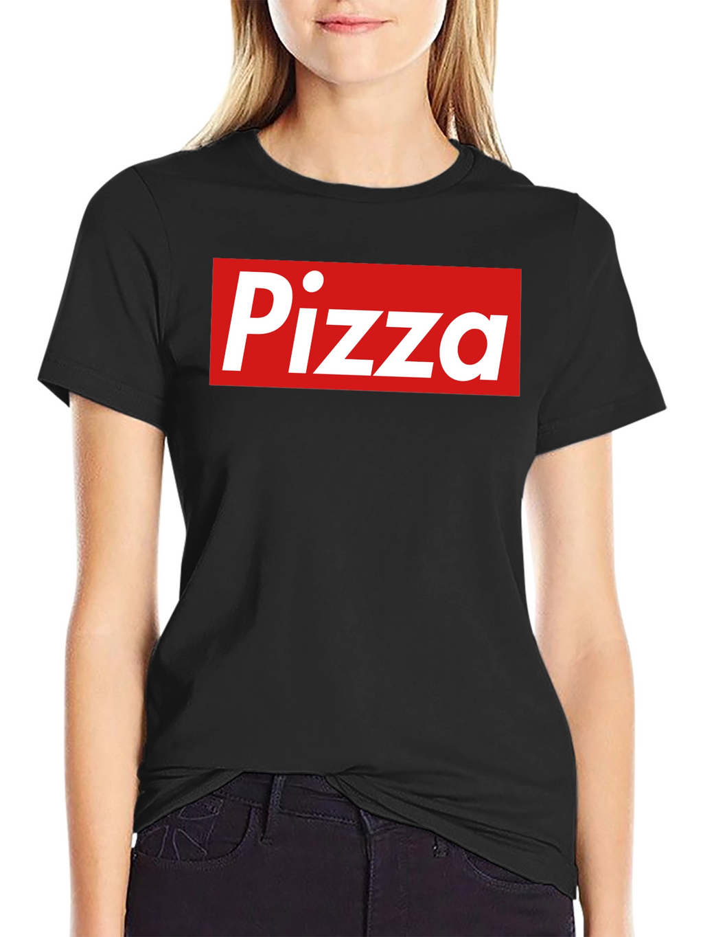 Pizza Logo T-Shirt - Classic Box Style Tee