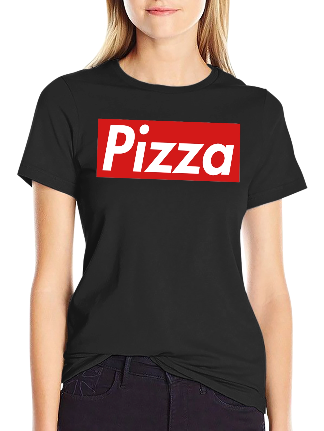 Pizza Logo T-Shirt - Classic Box Style Tee