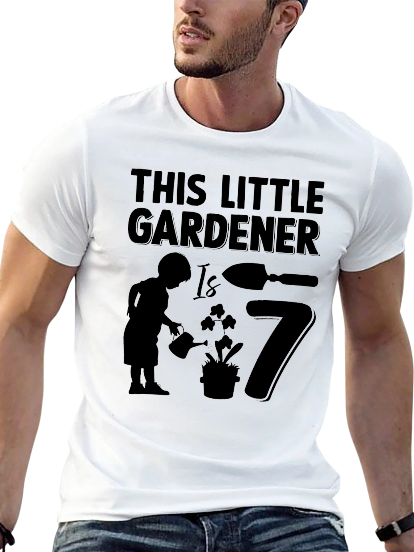 Little Gardener 7th Birthday T-Shirt