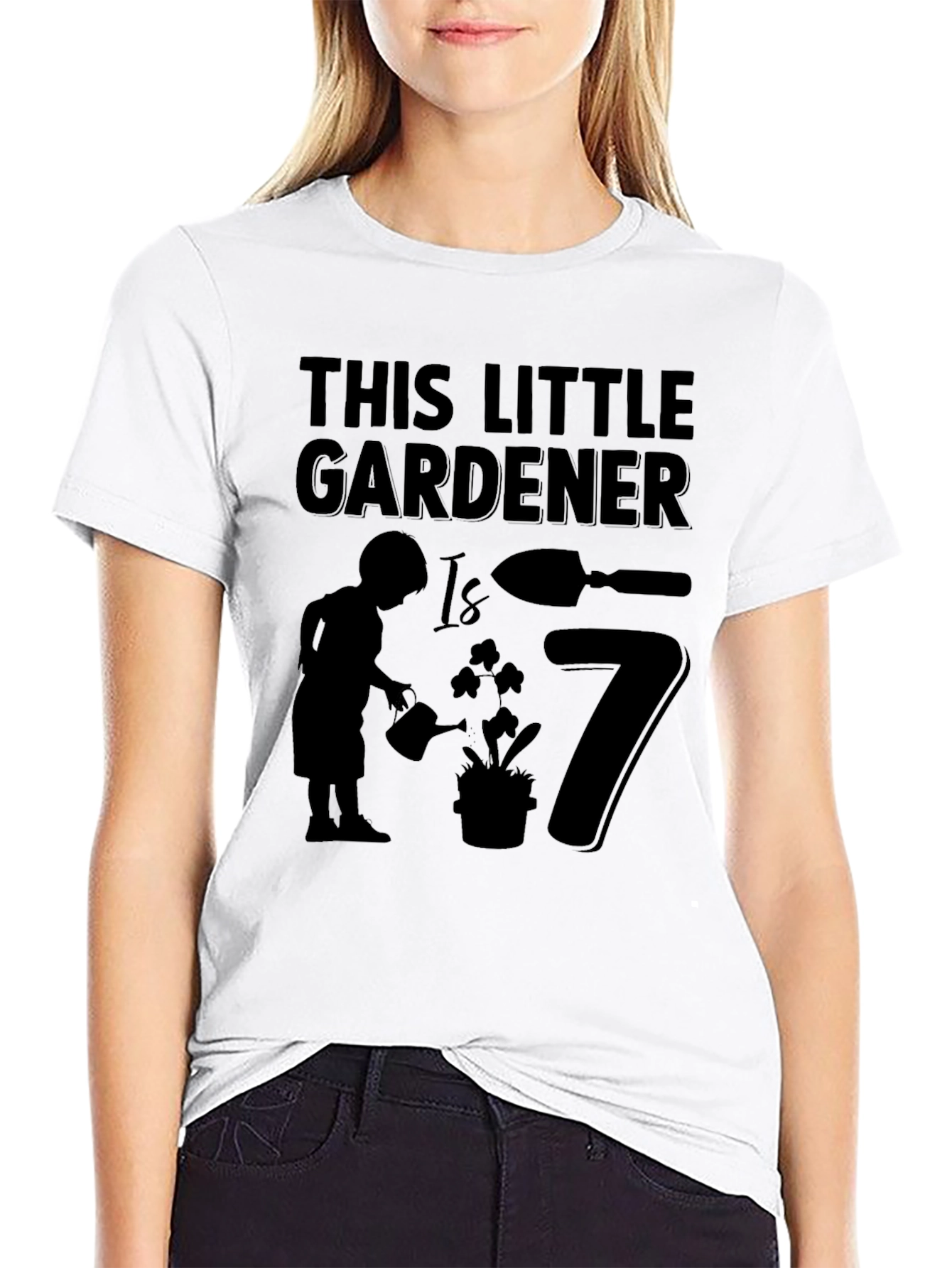 Little Gardener 7th Birthday T-Shirt