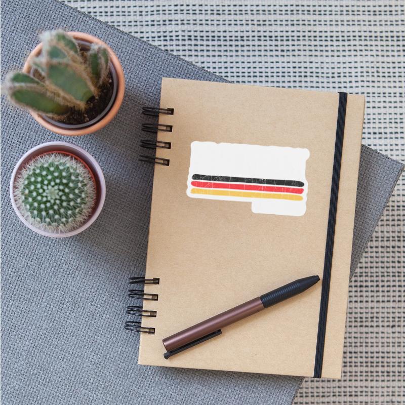 Frankfurt German Flag Colors Deutschland