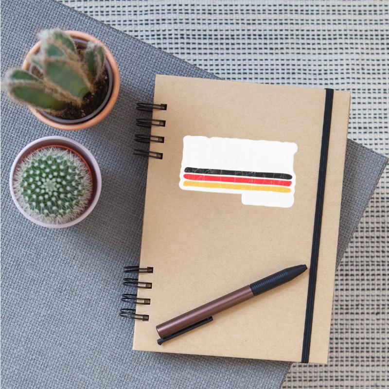 Frankfurt German Flag Colors Deutschland