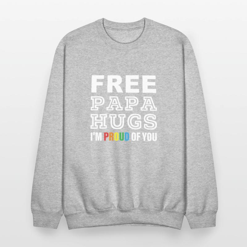 FREE PAPA HUGS I'M PROUD OF YOU