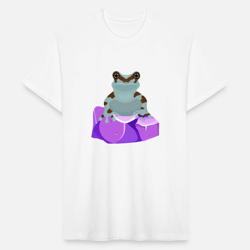 Frog Crystal Amethyst Gemstone For Toad Owners