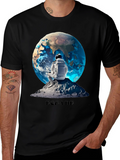 Escape Graphic T-Shirt - Astronaut Design
