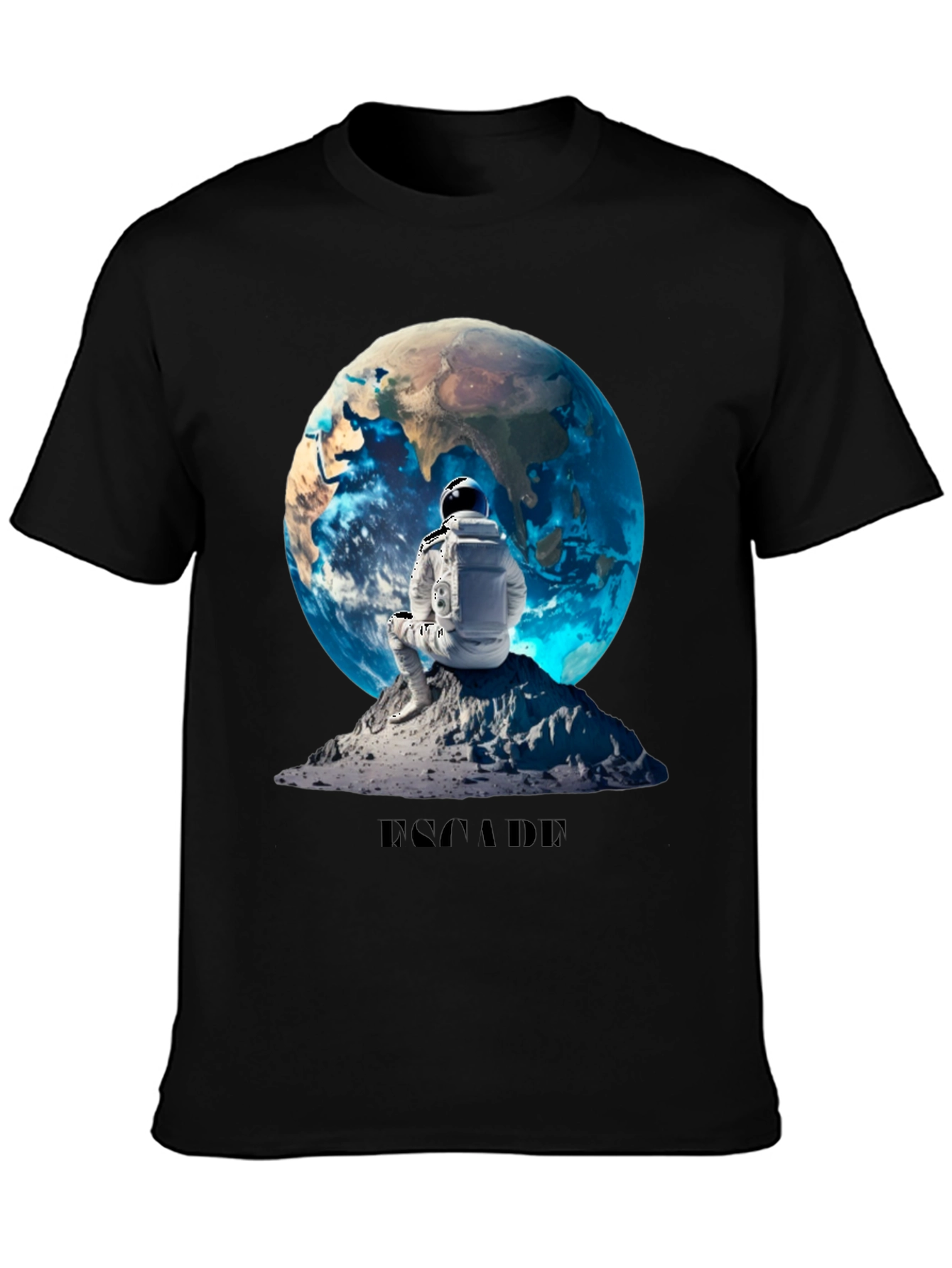 Escape Graphic T-Shirt - Astronaut Design