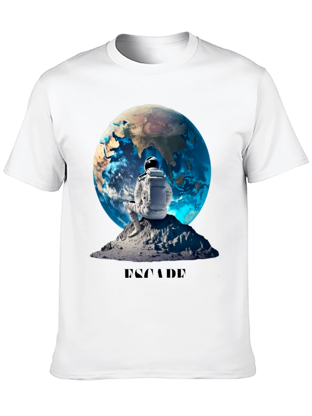 Escape Graphic T-Shirt - Astronaut Design
