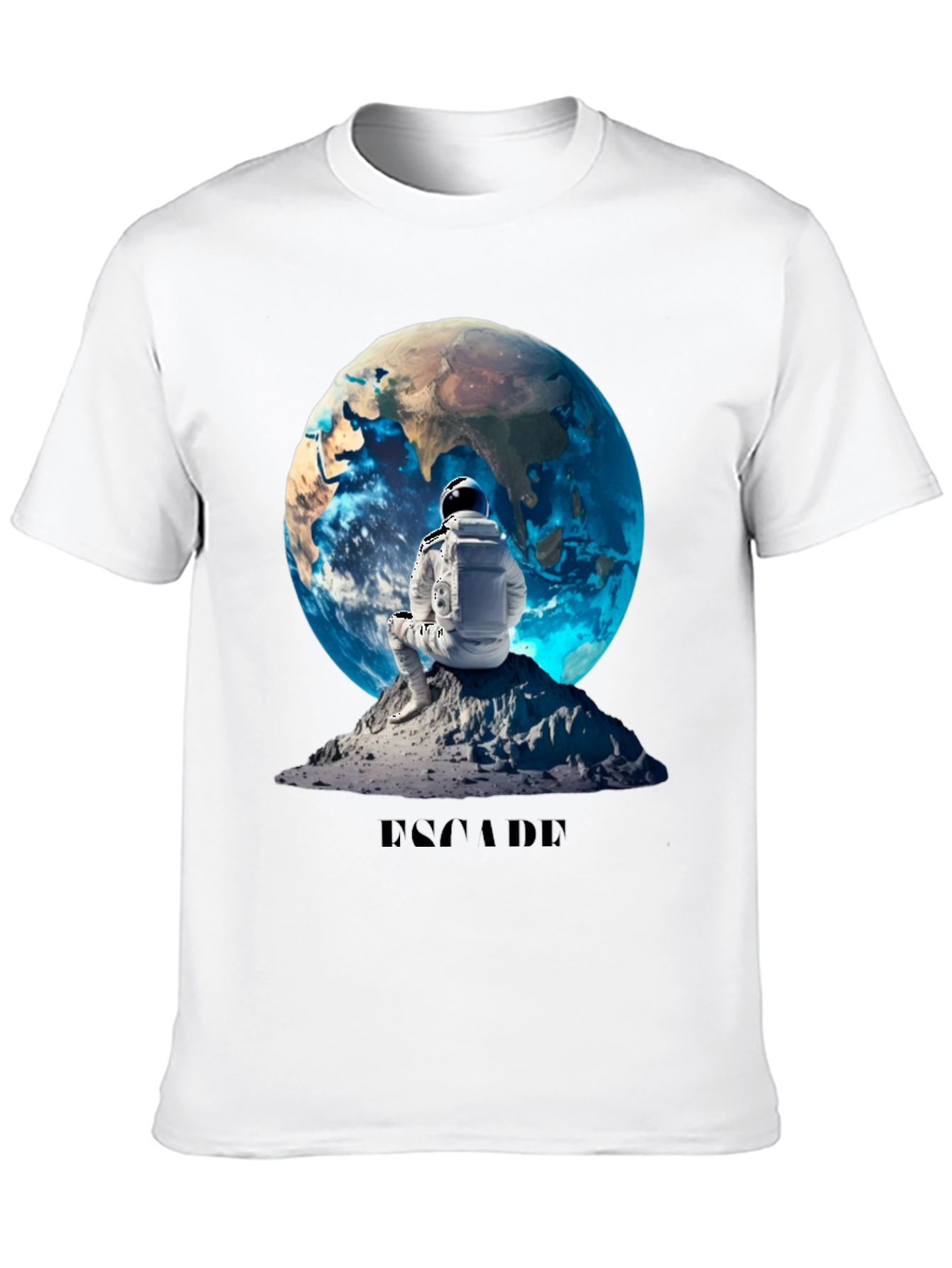 Escape Graphic T-Shirt - Astronaut Design