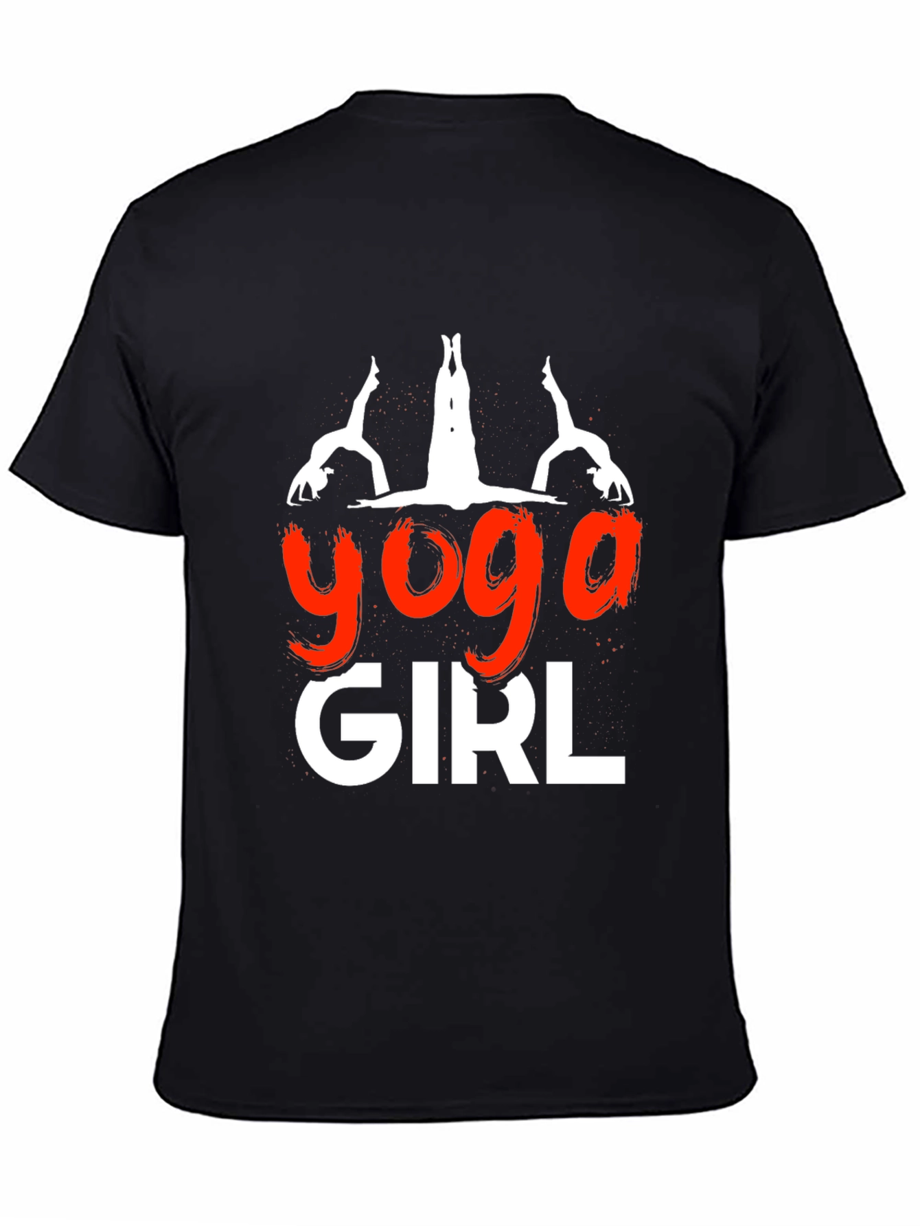 Yoga Girl Graphic Tee - Soft Cotton Blend