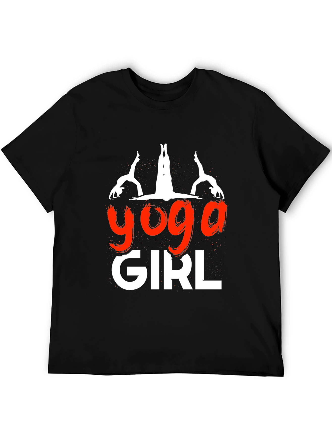 Yoga Girl Graphic Tee - Soft Cotton Blend