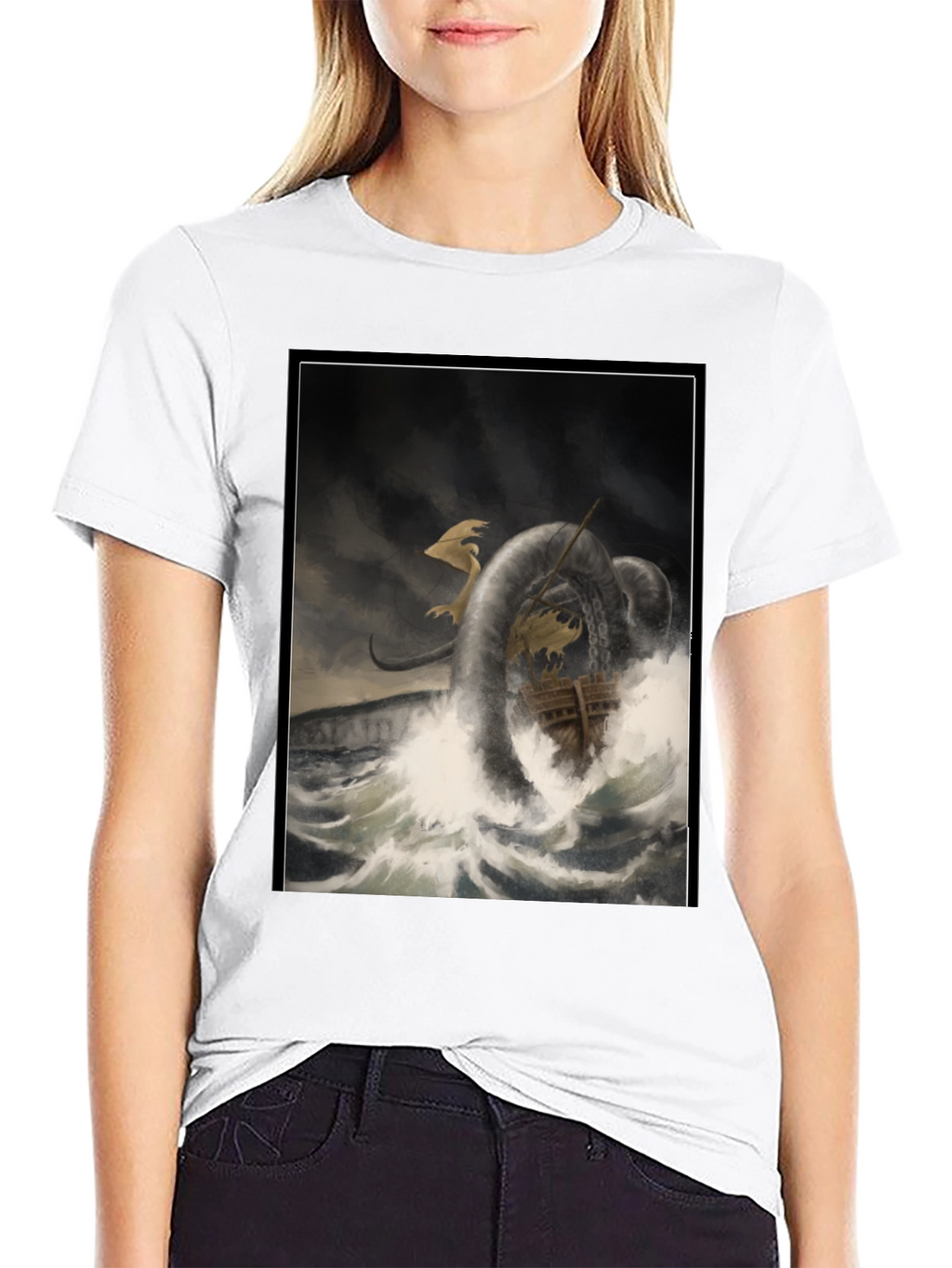 Kraken Attack Graphic Tee