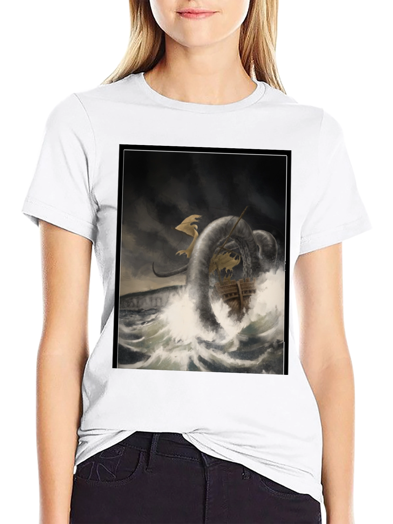 Kraken Attack Graphic Tee