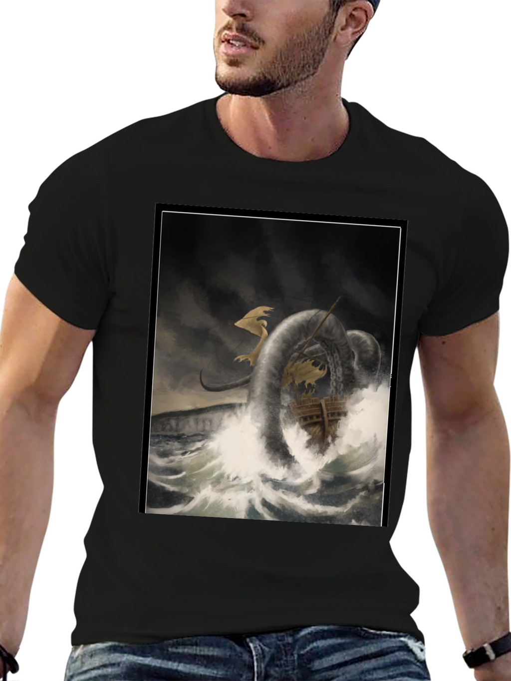 Kraken Attack Graphic Tee