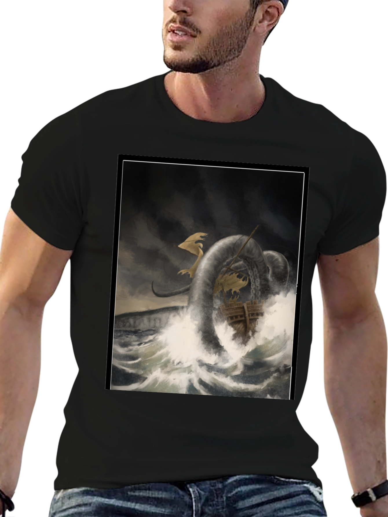 Kraken Attack Graphic Tee