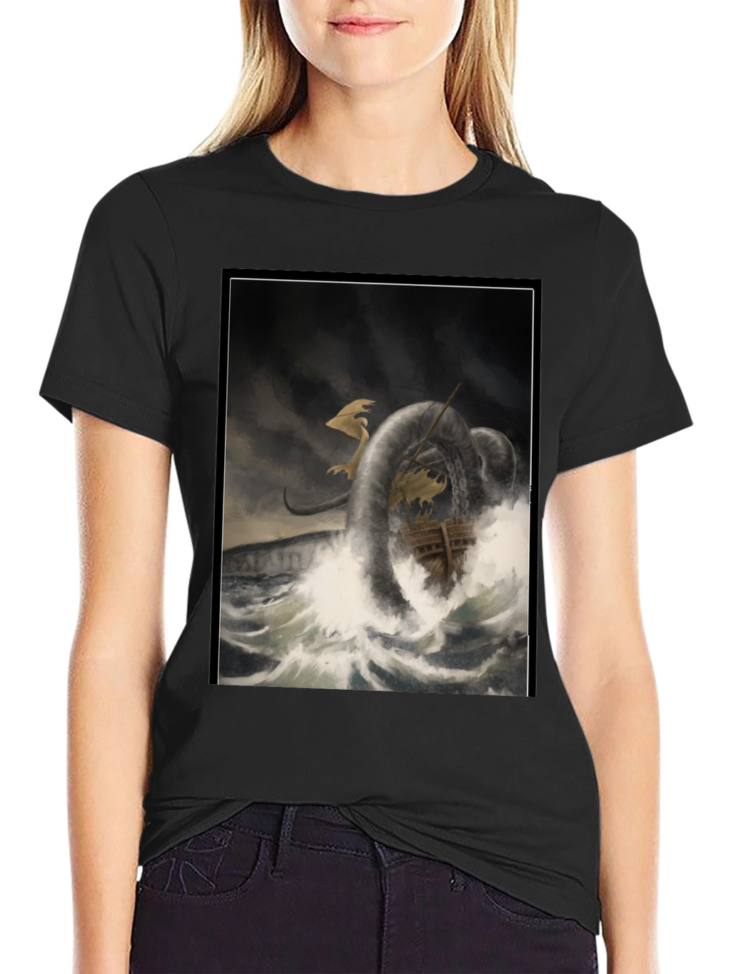 Kraken Attack Graphic Tee