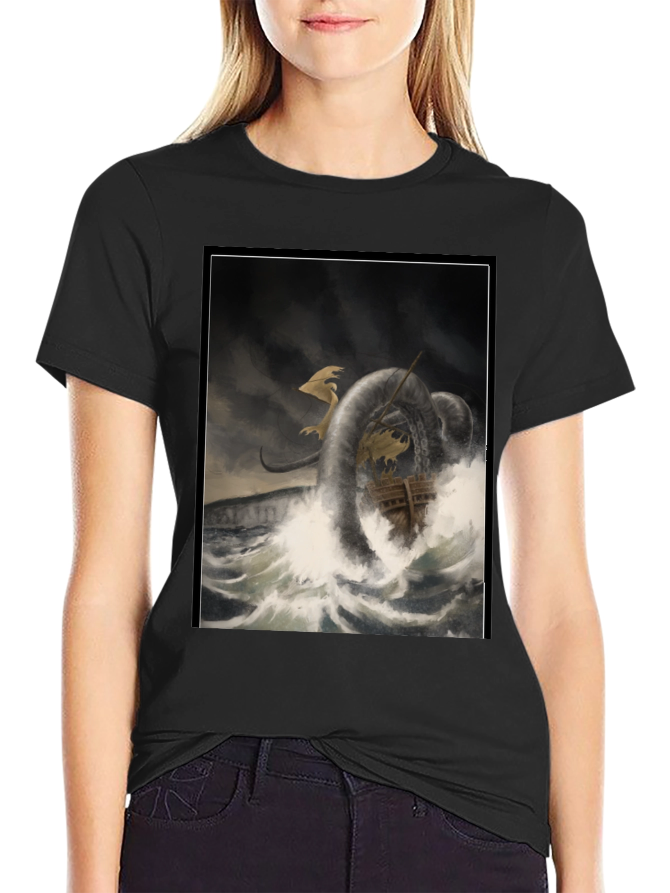 Kraken Attack Graphic Tee
