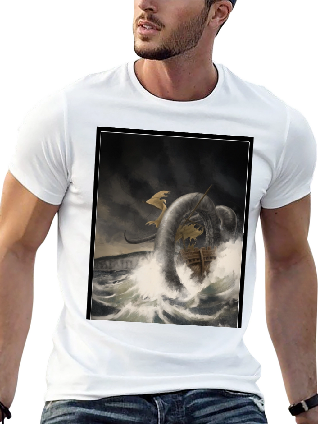 Kraken Attack Graphic Tee