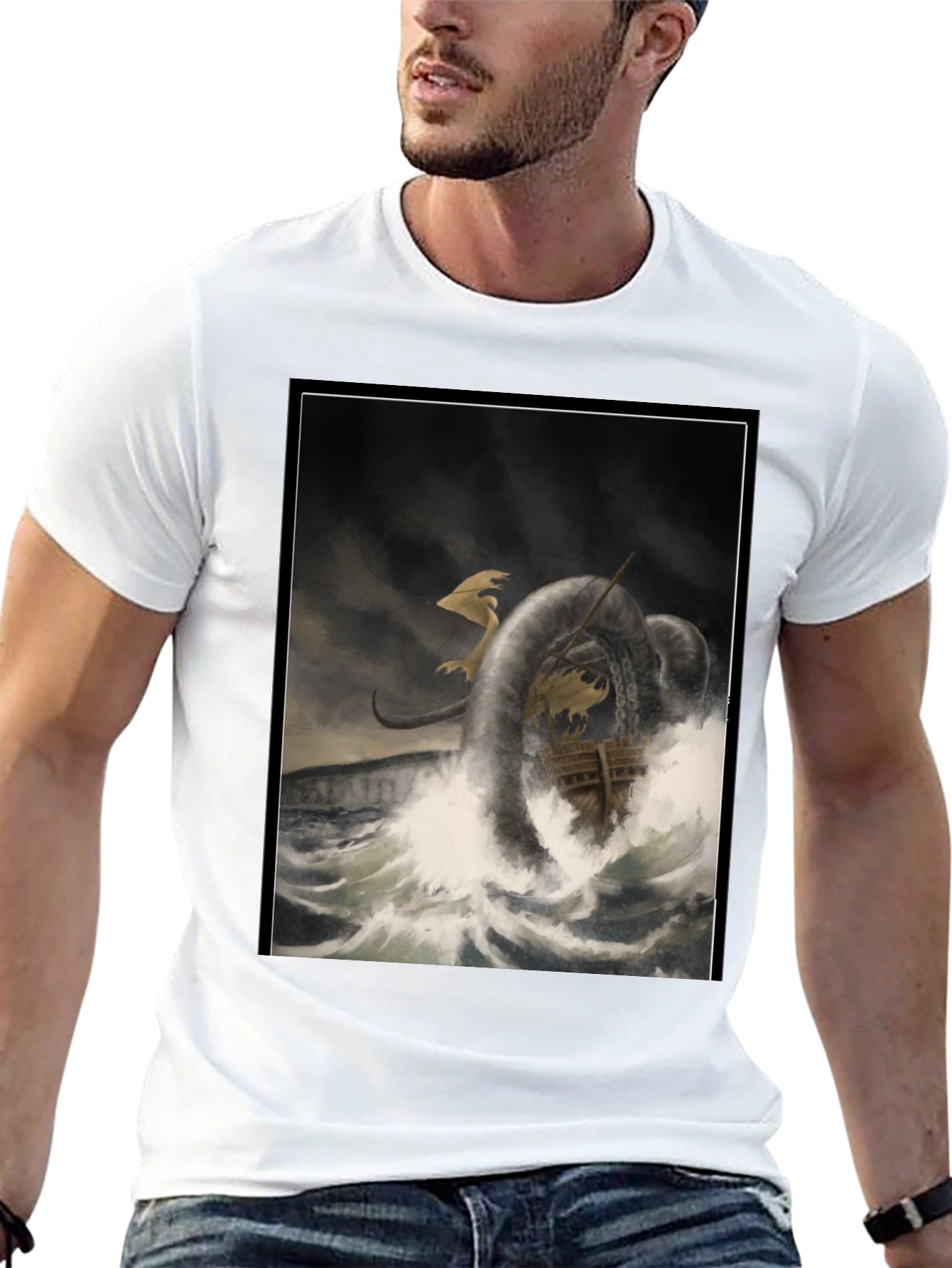 Kraken Attack Graphic Tee