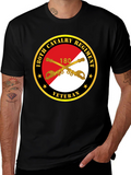 130th Cavalry Regiment Veteran Black T-Shirt