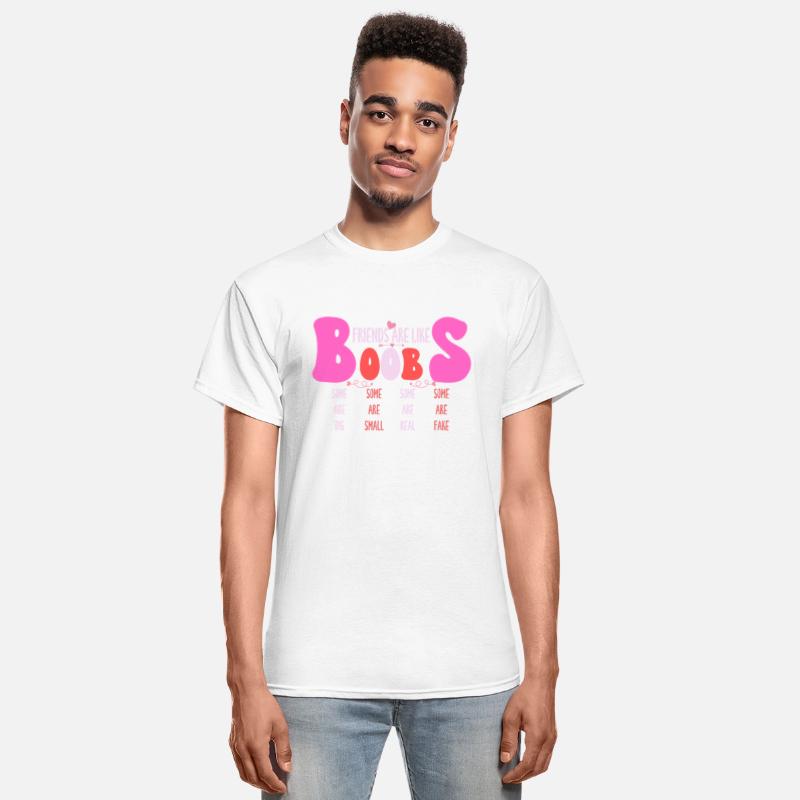 Funny and cute Friends are like boobs some are big