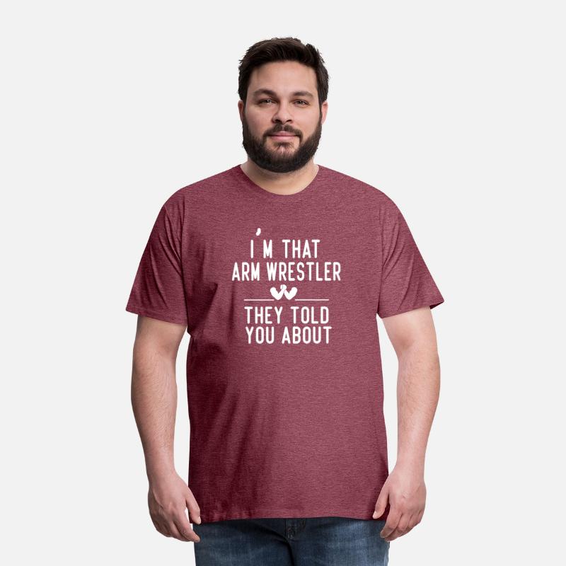 funny Arm Wrestler shirt design