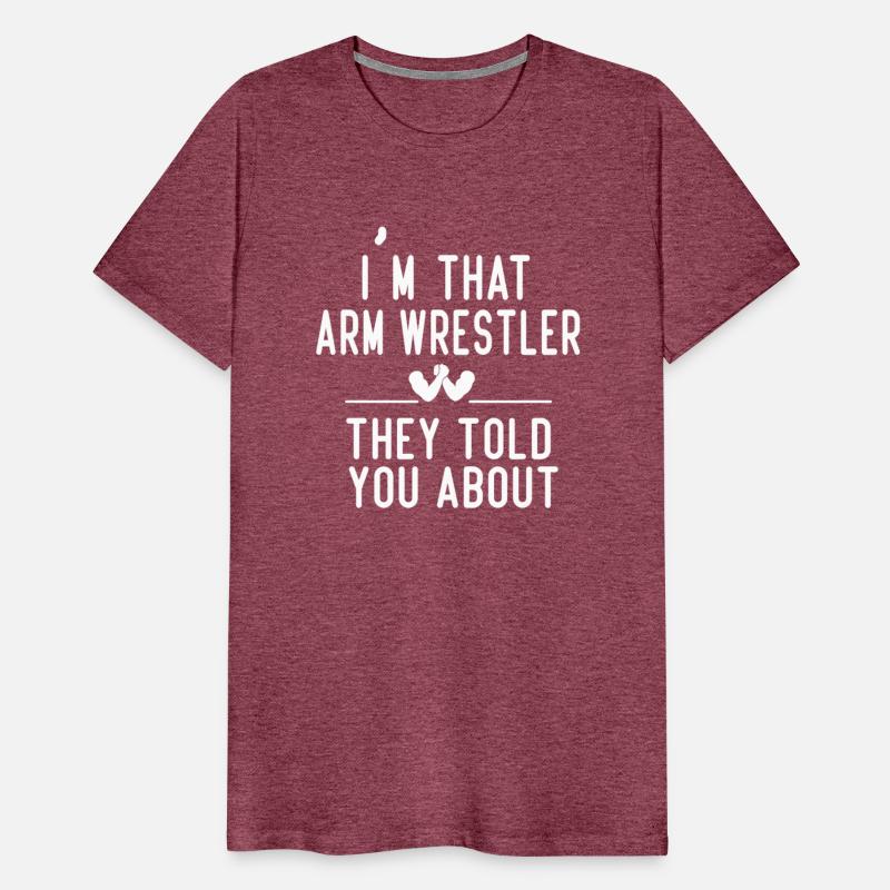 funny Arm Wrestler shirt design