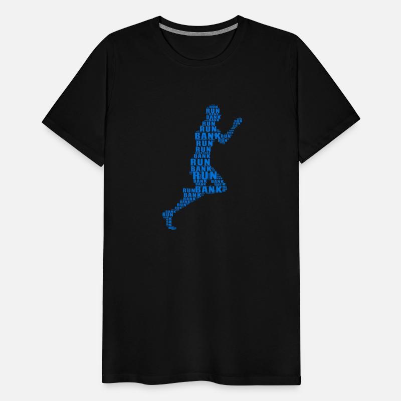 Funny Bank Run silhouette 2023