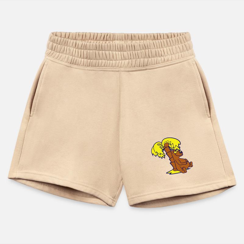 Funny Bear Brown Bear Grizzy Island Leaning On Sun