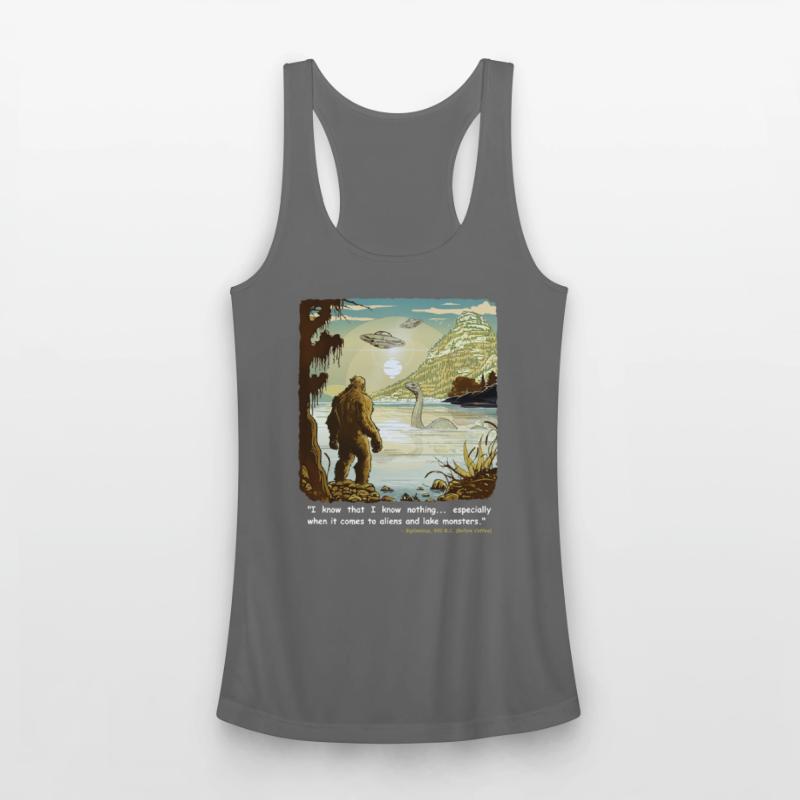 Funny Bigfoot Philosophy Loch Ness Monster UFOs