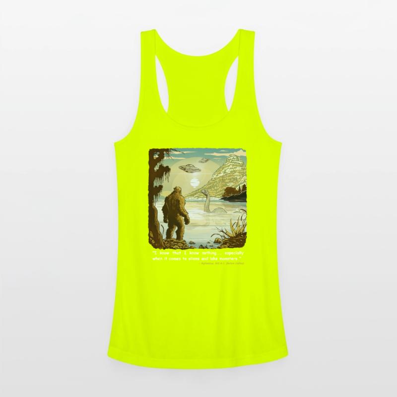 Funny Bigfoot Philosophy Loch Ness Monster UFOs